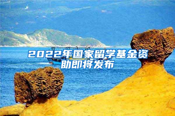 2022年国家留学基金资助即将发布