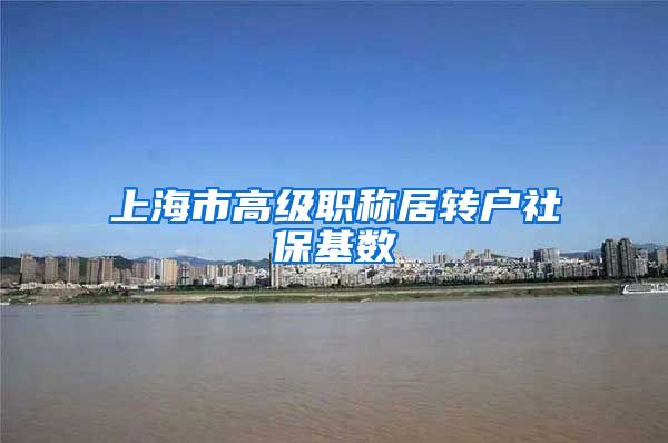 上海市高级职称居转户社保基数