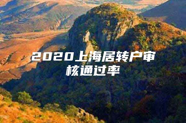 2020上海居转户审核通过率